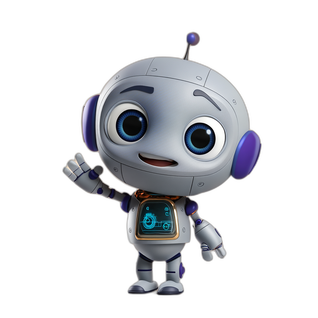 Geary Bot waving hello